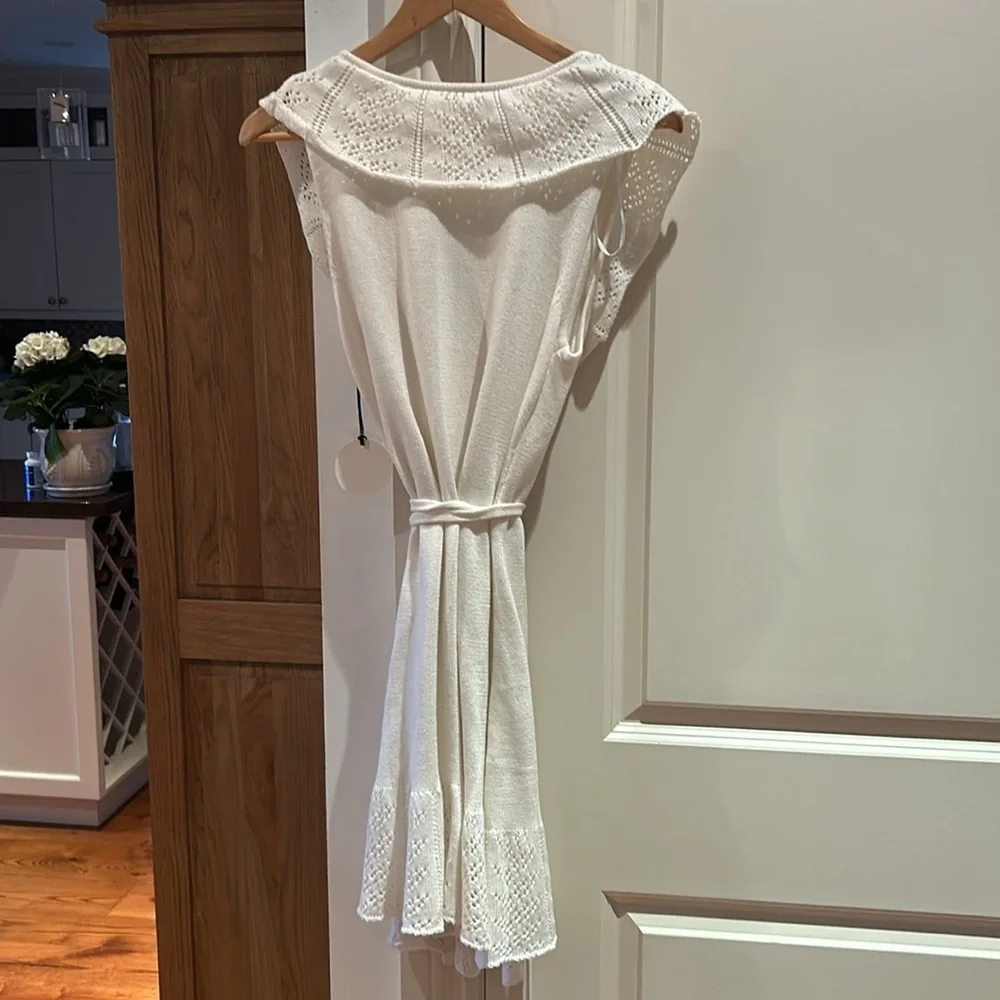 Tularosa White Ruffle Dress - Picture 12 of 14